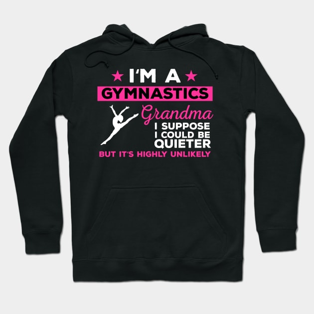 Gymnastics Grandma Hoodie by mikevdv2001